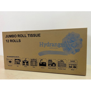 Hydrangea Jumbo Roll Tissue